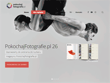 Tablet Screenshot of pokochajfotografie.pl
